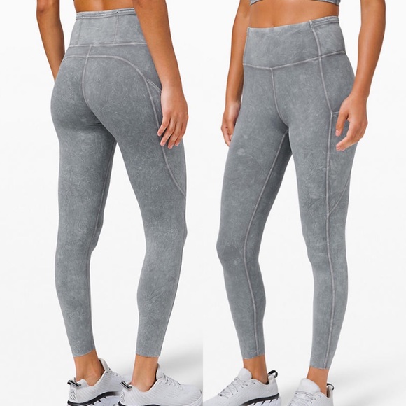 lululemon athletica Pants - Lululemon Fast and Free Tight II 25" Ice Dye